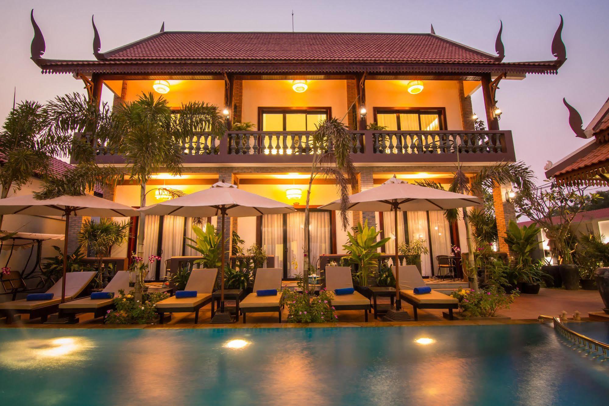 Kralanh Petite Villa Siem Reap Exterior foto